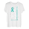 You'll Never Fight Alone Grüne Schilddrüsenkrebs Amerikanische Flagge T-Shirt