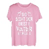 Herren Bester Vater Papa der Welt lustige Sprüche Geschenk Vatertag T-Shirt