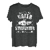 Herren Zwei Titel Vater und Stiefvater und rocke sie beide Fäuste T-Shirt