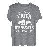 Herren Zwei Titel Vater und Stiefvater und rocke sie beide Fäuste T-Shirt