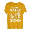 Wie Der Vater So Der Sohn Tracktor Trecker Landwirt T-Shirt