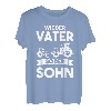 Wie Der Vater So Der Sohn Tracktor Trecker Landwirt T-Shirt