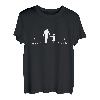 Herzschlag Vater Tochter Heartbeat Bester Papa Vatertag T-Shirt