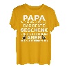 Herren Papa wir haben versucht das Beste Geschenk T-Shirt