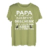 Herren Papa wir haben versucht das Beste Geschenk T-Shirt