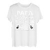 Herren Papa wir haben versucht das Beste Geschenk T-Shirt