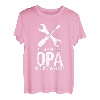 Herren Männertag Vatertag Shirt Locker Bleiben Opa Macht Das Schon T-Shirt