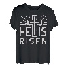 He is Risen Easter Jesus Christian Männer Frauen Mama Papa Luv T-Shirt