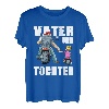 Vater und Tochter Biker Rocker Motorrad für Papa Vater Daddy T-Shirt
