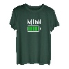 Kinder Mini Me Batteriestand Kind Vater Mutter Family Partnerlook T-Shirt