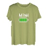 Kinder Mini Me Batteriestand Kind Vater Mutter Family Partnerlook T-Shirt