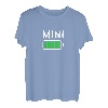 Kinder Mini Me Batteriestand Kind Vater Mutter Family Partnerlook T-Shirt