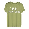 Herren Papa 2023 - Herzschlag T-Shirt