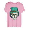 St Patrick Day Totenkopf Kleeblatt Hut T-Shirt