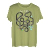 Play Cars On Daddys Rücken-T-Shirt für Papa, Massage, Rennkarten T-Shirt