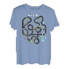 Play Cars On Daddys Rücken-T-Shirt für Papa, Massage, Rennkarten T-Shirt