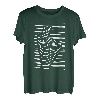 Lustige Retro Reingeschaut Reingeguckt OK Hand T-Shirt