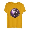 Bitcoin BTC Nostr lila Vogel Emu schön stark stolz fliegen T-Shirt