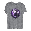 Bitcoin BTC Nostr lila Vogel Emu schön stark stolz fliegen T-Shirt