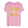 Geboren Pedalen Treten Rad Fahren Fahrrad Radsport Geschenk T-Shirt