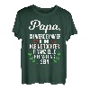 Papa Tochter Spruch Finanzielle Belastung Ironisch T-Shirt