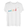 Evolution Basketball Player Hoop Bball Sports Team Dunk T-Shirt