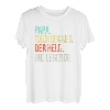 Herren Dachdecker Papa Legende Vater Vintage Spruch T-Shirt