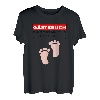Herren Gästebuch Babyparty Pinkelparty Babypinkeln Junge Mädchen T-Shirt