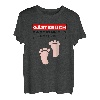 Herren Gästebuch Babyparty Pinkelparty Babypinkeln Junge Mädchen T-Shirt