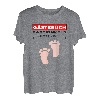 Herren Gästebuch Babyparty Pinkelparty Babypinkeln Junge Mädchen T-Shirt