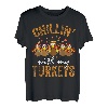 Chillen beim Chillen mit meinen Truthahnfreunden Thanksgiving-Kindern T-Shirt