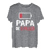 Herren Papa mit 2 Töchtern, Geschenk für Vatertag T-Shirt