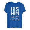 His Him He Respect My Pronouns Trans Pride Transgender Merch T-Shirt