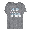 Stolze Tochter eines verdammt tollen Vaters T-Shirt
