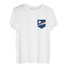 Flagge der Marshallinseln mit aufgedruckter Marshalleser-Tasche T-Shirt