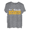 Flohmarkt Schnäppchenjagd Verkäufer Handeln König Geschenk T-Shirt