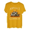 Lkw-Zugmaschine Lkw-Fahrer Konstruktion Asphalt Cowboy T-Shirt