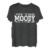 Stimmungsvolle Nachname Lustiges Team Familie Nachname Moody T-Shirt