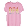 Herren Opa hoch 2 zweifacher Opa werdender Opa mit 2 Enkelkinder T-Shirt