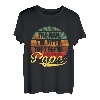 Herren The Man The Myth The Legend Papa Vatertag Dad Vintage Retro T-Shirt