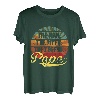 Herren The Man The Myth The Legend Papa Vatertag Dad Vintage Retro T-Shirt