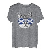 Schottland-Flagge Scottish Flag Scottish Cat Pride UK Herren Damen Geschenk T-Shirt