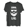 Herren Beard Dad Cool Bearded Daddy | Väter Cooler mit Gesichtshaar T-Shirt