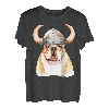 Wikinger Aquarell | Englische Bulldogge T-Shirt