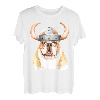Wikinger Aquarell | Englische Bulldogge T-Shirt