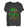 Holzfäller Kettensäge im Wald Papa Holz Geschenk Fun Shirt T-Shirt