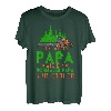 Holzfäller Kettensäge im Wald Papa Holz Geschenk Fun Shirt T-Shirt