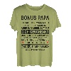 Herren Bonus Papa Stiefvater Spruch Ersatzpapa Vaterschaft Vatertag T-Shirt