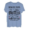Herren Bonus Papa Stiefvater Spruch Ersatzpapa Vaterschaft Vatertag T-Shirt