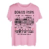Herren Bonus Papa Stiefvater Spruch Ersatzpapa Vaterschaft Vatertag T-Shirt